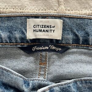 Citizens of Humanity Light Blue Relaxed Jeans Size 31